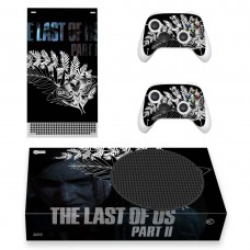 Виниловые наклейки на Xbox Series S и геймпад Microsoft Wireless Controller Last of Us 2 игровая консоль Skin (PV6008)
