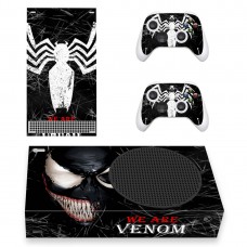 Виниловые наклейки на Xbox Series S и геймпад Microsoft Wireless Controller Venom игровая консоль Skin (PV6010)