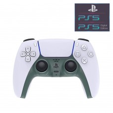 Лицевая панель для геймпада DualSense Sony PlayStation PS5 / PS5 Digital Edition / кастомная зеленая