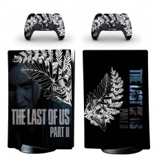 Виниловые наклейки на PS5 Digital Edition и геймпад DualSense Last of Us 2 Sony PlayStation 5 игровая консоль Skin (PV5015)
