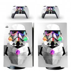 Виниловые наклейки на PS5 Digital Edition и геймпад DualSense Star Wars Sony PlayStation 5 игровая консоль Skin (PV5016)