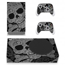 Виниловые наклейки на Xbox Series S и геймпады Skull Microsoft игровая консоль Skin (PV6003)