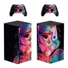 Виниловые наклейки на Xbox Series X и геймпады Star Wars Microsoft игровая консоль Skin (PV6052)