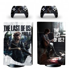 Виниловые наклейки на PS5 Disk Drive version и геймпад DualSense Last of Us Part 2 Sony PlayStation 5 игровая консоль Skin (PV5058)