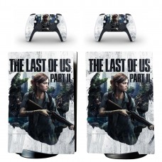 Виниловые наклейки на PS5 Digital Edition и геймпад DualSense Last of Us Part 2 Sony PlayStation 5 игровая консоль Skin (PV5003)