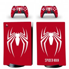 Виниловые наклейки на PS5 Digital Edition и геймпад DualSense Spider-Man Sony PlayStation 5 игровая консоль Skin (PV5011)