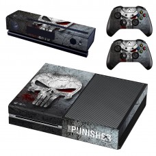Виниловые наклейки на Xbox One и Gamepad Punisher Custom Skin Playsole Vinyls (PV512)