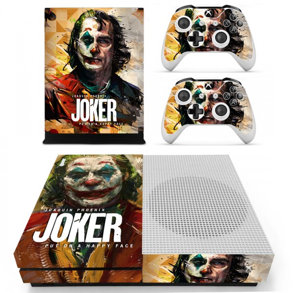Виниловые наклейки на Xbox One S и Gamepad Joker Custom Skin Playsole Vinyls (PV5003)