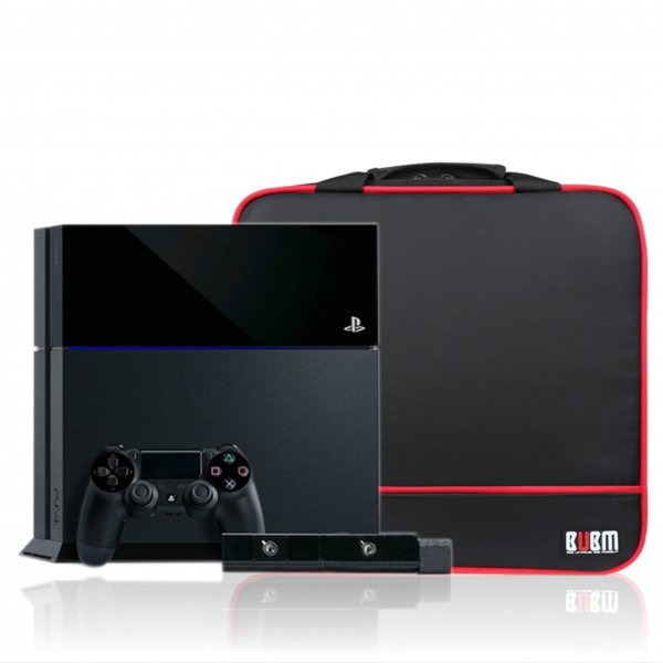 Многофункциональная дорожная сумка BUBM для переноски консоли PS4 / PS4 Slim / игровые приставки Playstation 3,4 водонепроницаемый материал