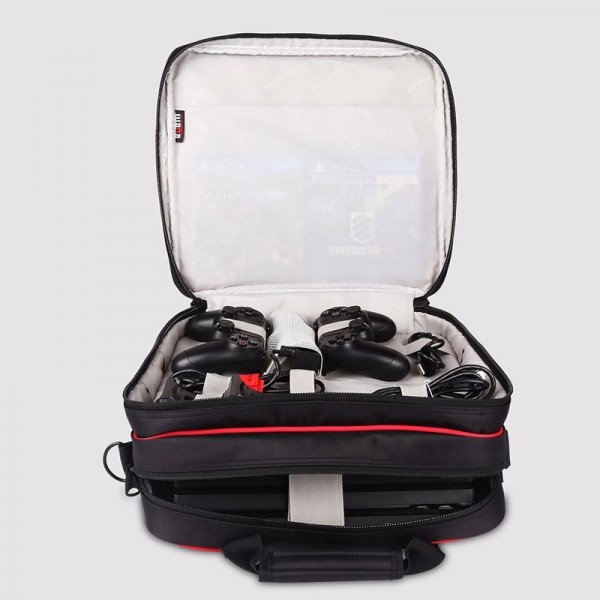 Многофункциональная дорожная сумка BUBM для переноски консоли PS4 PRO / PS4 Slim / игровые приставки Playstation 3,4 водонепроницаемый материал