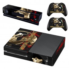 Виниловые наклейки на Xbox One и Gamepad Mortal Kombat 11 Custom Skin Playsole Vinyls (PV511)