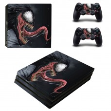 Виниловые наклейки на PS4 PRO и Dualshock Venom Sony PlayStation 4 Custom Skin Playsole Games (PG016)