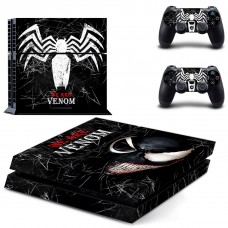Виниловые наклейки на PS4 и Dualshock Venom Sony PlayStation 4 Custom Skin Playsole Games (PG206)