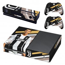 Виниловые наклейки на Xbox One и Gamepad Juventus Ronaldo Custom Skin Playsole Games (PG501)