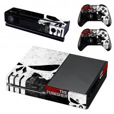 Виниловые наклейки на Xbox One и Gamepad Punisher Custom Skin Playsole Vinyls (PV513)