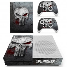 Виниловые наклейки на Xbox One S и Gamepad Punisher Custom Skin Playsole Games (PG408)