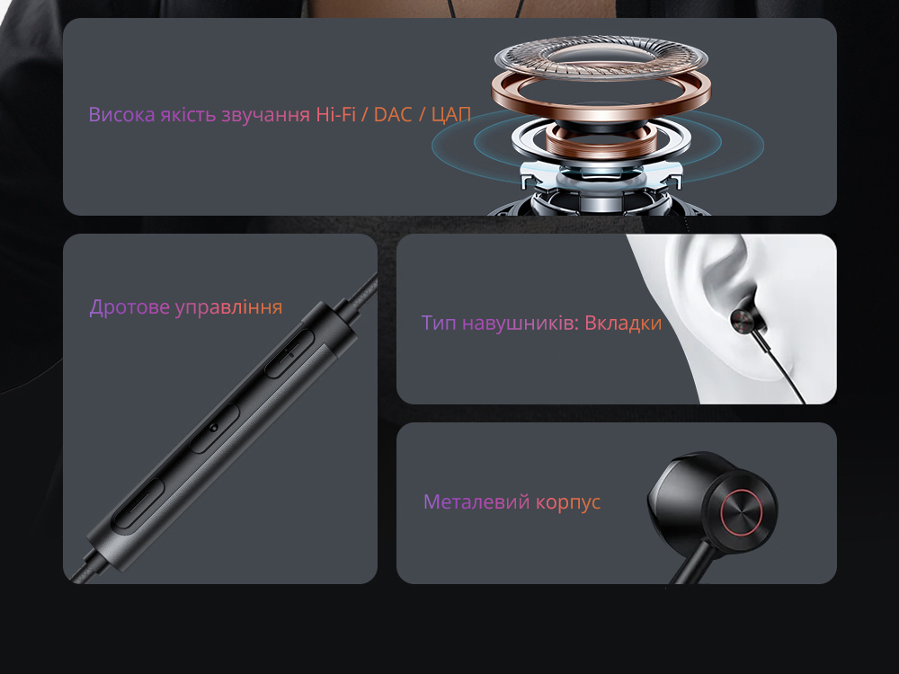 Особливості навушників Mcdodo